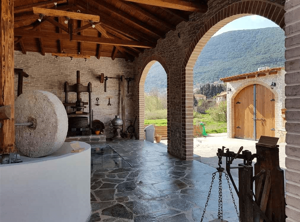 liostasi villas corfu Local olive oil mill