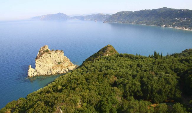 pentati beach corfu liostasi villas